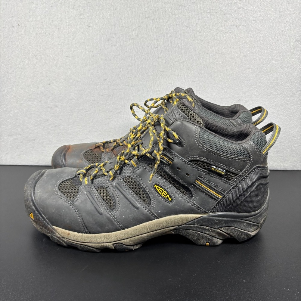 KEEN Lansing‎ Mid Waterproof Steel Toe Hiking Work Boots Men's Size 15D Outdoor